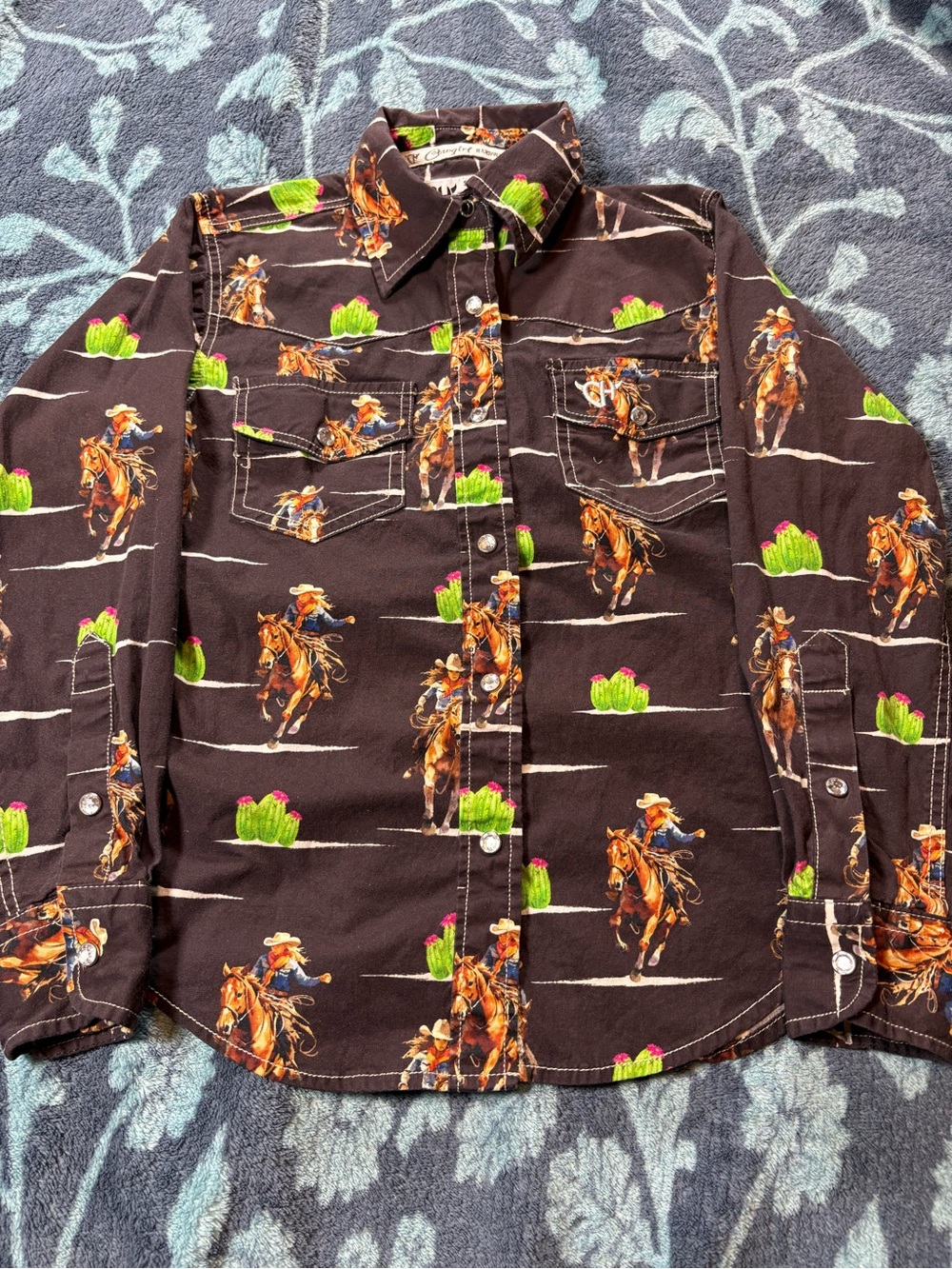 Girl’s Cowgirl Hardware Long Sleeve
